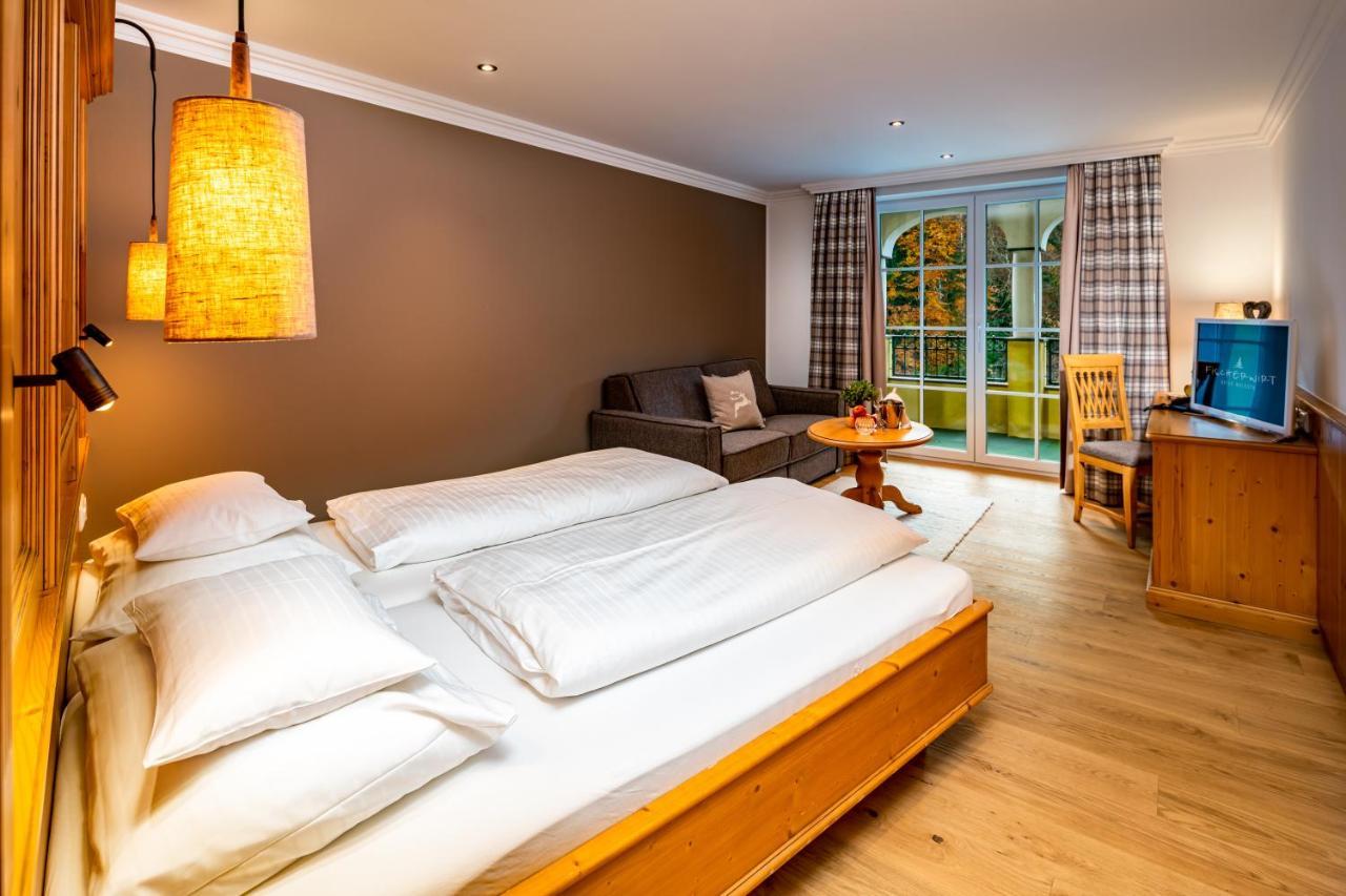 Hotel Fischerwirt Natur Waldspa Faistenau Exteriör bild