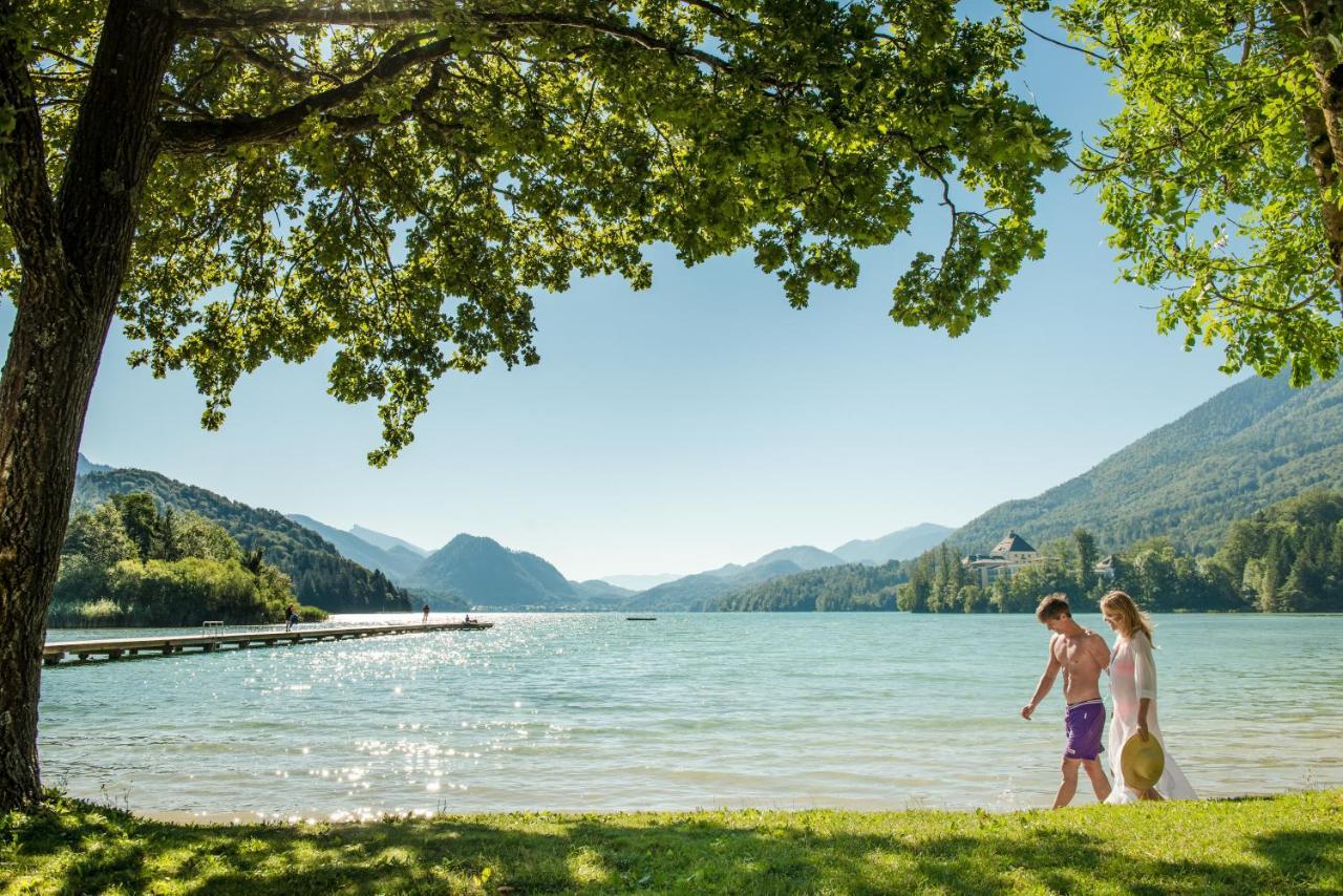 Hotel Fischerwirt Natur Waldspa Faistenau Exteriör bild