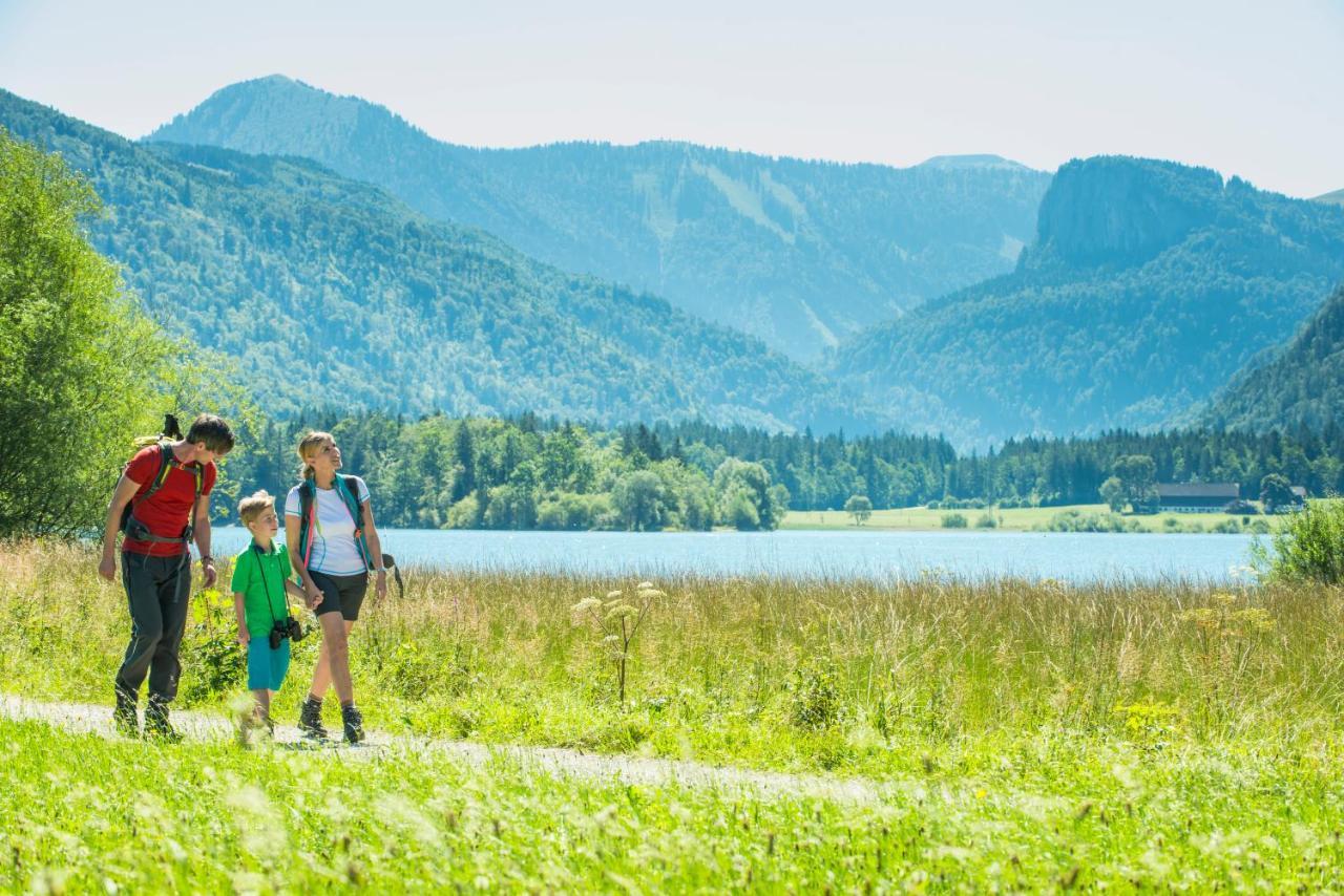 Hotel Fischerwirt Natur Waldspa Faistenau Exteriör bild