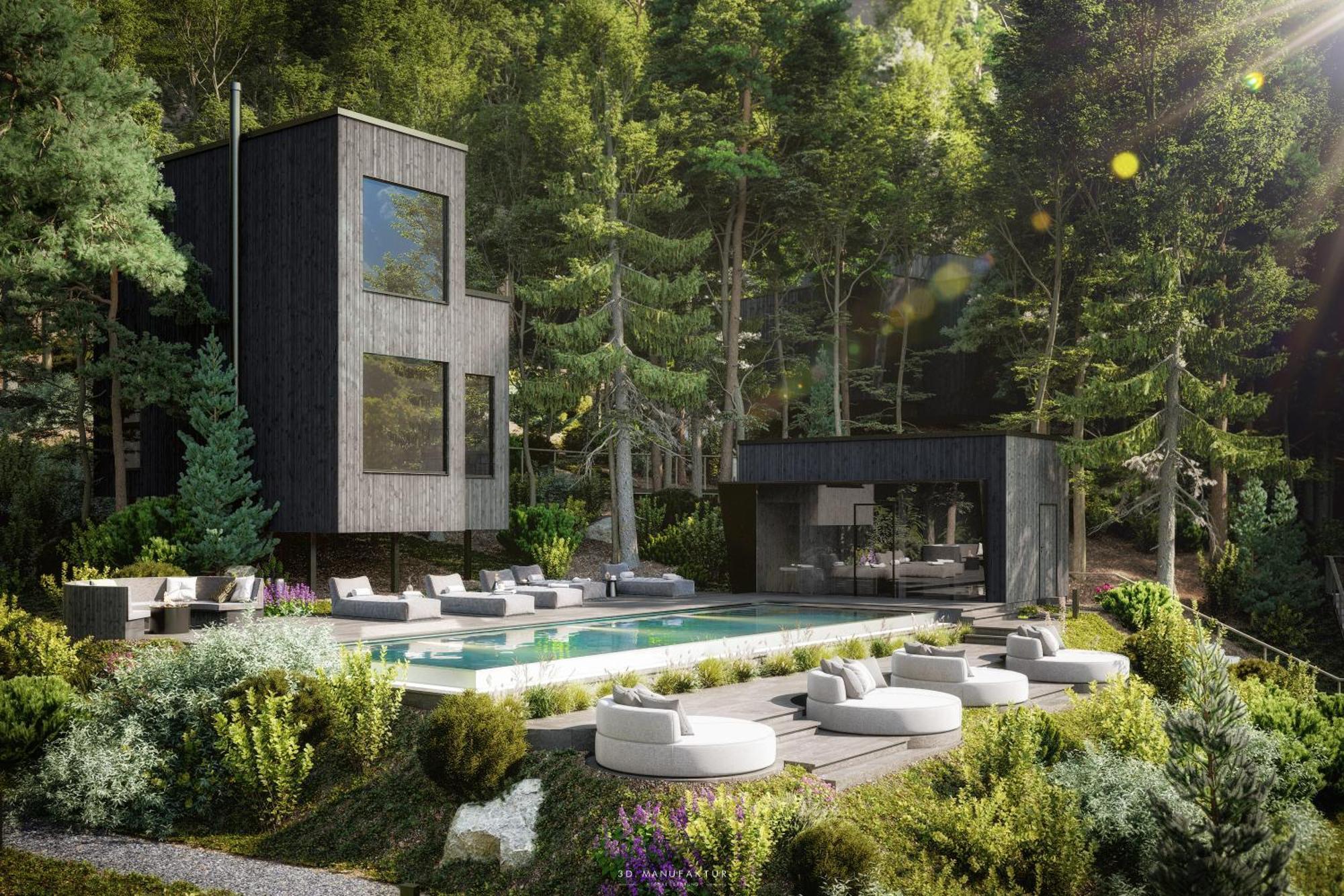 Hotel Fischerwirt Natur Waldspa Faistenau Exteriör bild